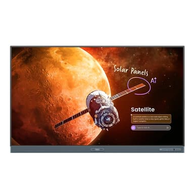 BenQ RP8605 interactive whiteboard 2.18 m (86") 3840 x 2160 pixels Touchscreen Black HDMI view 1