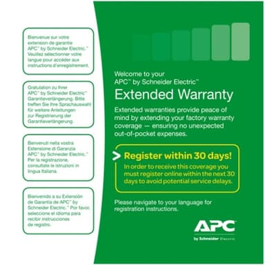 APC Warranty extension, for accessory, renewal or high volume, 1yr, level 05 view 3