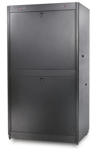 APC Cooling Distribution Unit power rack enclosure Black view 1