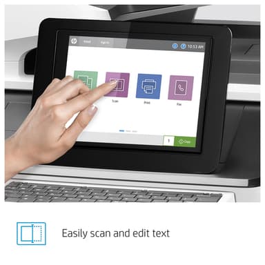 HP Color LaserJet Enterprise Flow MFP M776z view 18