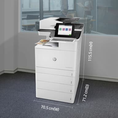 HP Color LaserJet Enterprise Flow MFP M776z view 16