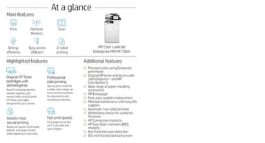 HP Color LaserJet Enterprise MFP M776dn view 9