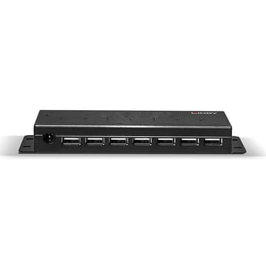 Lindy 7 Port USB 2.0 Metal Hub view 3