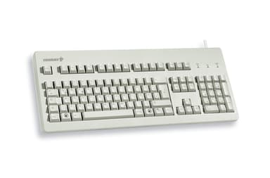 CHERRY G80-3000 BLACK SWITCH, Keyboard, Corded, Light Grey, USB/PS2 (QWERTY - UK) view 2