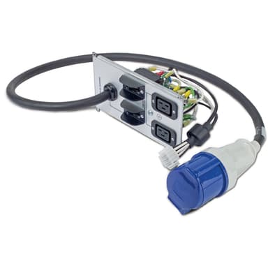APC Symmetra LX rackmount backplate (2*C19 1*IEC 309) view 2