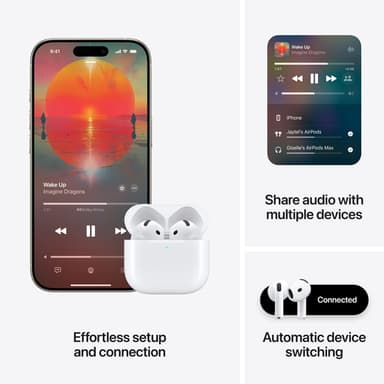 Apple AirPods 4 with Active Noise Cancellation view 8