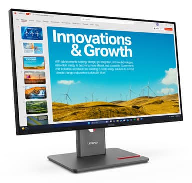 Lenovo ThinkVision P24QD-40 Monitor view 3