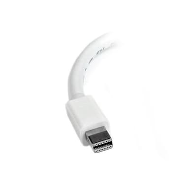 StarTech.com Mini DisplayPort to HDMI Adapter - mDP to HDMI Video Converter - 1080p - Mini DP or Thunderbolt 1/2 Mac/PC to HDMI Monitor/Display/TV - Passive mDP 1.2 to HDMI Dongle - White view 3