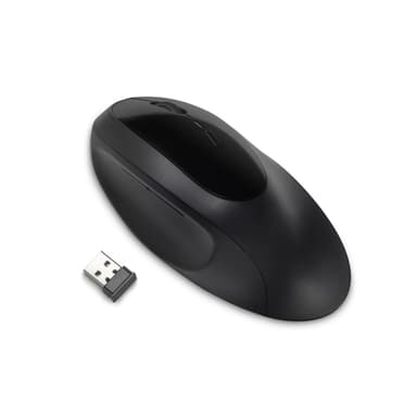 Kensington Pro Fit Ergo Wireless Mouse—Black view 1
