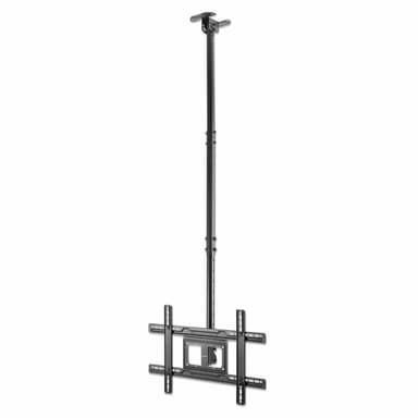 Manhattan Ceiling Mount for TV & Monitors, For screens: 37" to 65", Adjustable height: 70-157 cm, VESA compatibility: all between 200x200 to 600x400mm - check the dimensions of the four mounting holes on back of screen to ensure it fits, Max 50kg, LFD, Bracket view 7