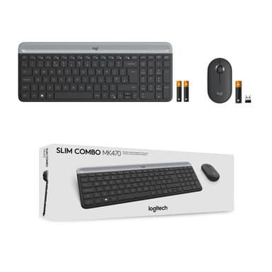 Logitech Slim Wireless Combo MK470 (QWERTY) — 920-009204 view 9