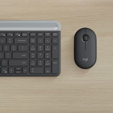 Logitech Slim Wireless Combo MK470 view 25