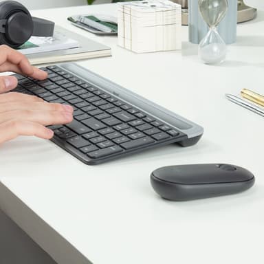 Logitech Slim Wireless Combo MK470 (QWERTY) — 920-009204 view 3