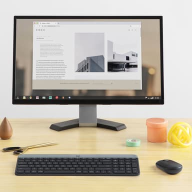 Logitech Slim Wireless Combo MK470 (QWERTY) — 920-009204 view 4