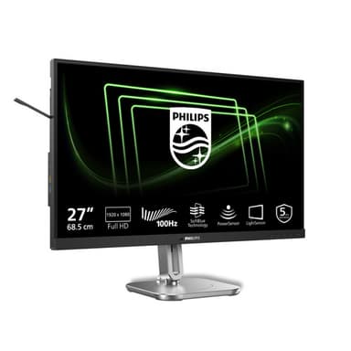 Philips 5000 series 27B2G5200/00 computer monitor 68.6 cm (27") 1920 x 1080 pixels Full HD LCD Anthracite view 3