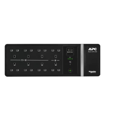 APC Back-UPS, 500VA/300W Floor/Wall Mount, 230V, 8x British BS1363A outlets, USB Type A Port, User Replaceable Battery view 4