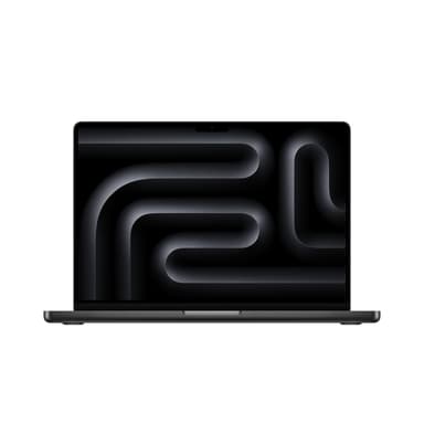 Apple MacBook Pro 14-inch : M3 Pro chip with 11-core CPU and 14-core GPU, 18GB, 512GB SSD - Black view 1