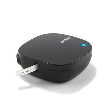 DYMO LetraTag 200B Bluetooth Label Maker | Compact Label Printer | Connects Through Bluetooth Wireless Technology to iOS and Android | Includes 1 White Paper Label Tape | Black view 2