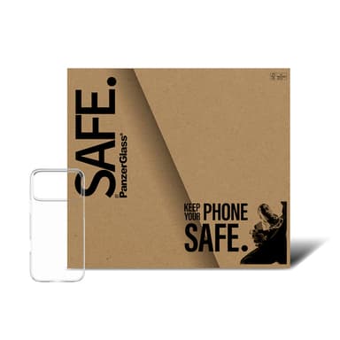 PanzerGlass SAFE. by ® TPU Case Transparent iPhone 17 Pro Max | Bulk view 2