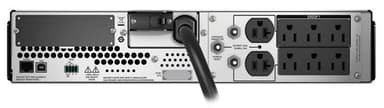 APC SMT3000RM2U uninterruptible power supply (UPS) 3 kVA 2700 W 8 AC outlet(s) view 2