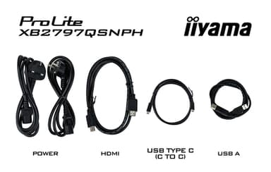 iiyama ProLite XB2797QSNPH-B1 computer monitor 68.6 cm (27") 2560 x 1440 pixels Quad HD LED Black view 26