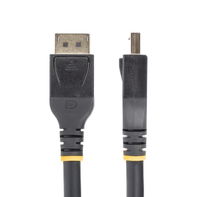 StarTech.com 7.6m (25ft) Active DisplayPort 1.4 Cable, DP8K DisplayPort Cable w/HBR3, HDR10, MST, DSC 1.2, HDCP 2.2, 8K 60Hz, 4K 120Hz - DP 1.4 Cable M/M view 2
