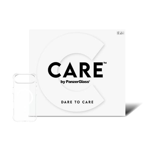 PanzerGlass CARE™ by ® Samba Case Transparent w. MagSafe iPhone Air | Bulk