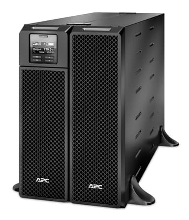 APC Smart-UPS On-Line, 5kVA, Tower, 230V, 6x C13+4x C19 IEC outlets, Network Card+SmartSlot, Extended runtime, W/O rail kit view 5