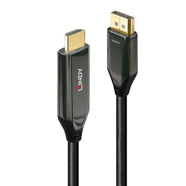 Lindy 1m Active DisplayPort 1.4 to HDMI 8K60 Cable view 1