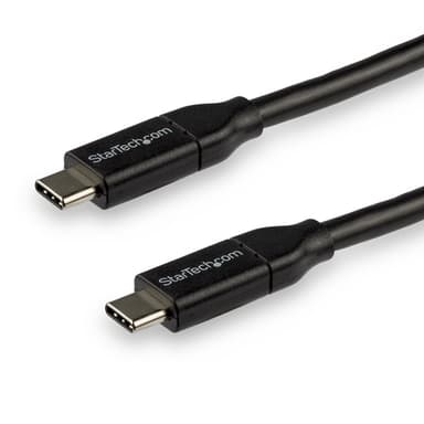StarTech.com 10ft (3m) USB-C Fast Charging Cable, Charge & Sync, 100W (5A) PD, USB 2.0, USB-IF Certified - USB C Charging Cord view 1