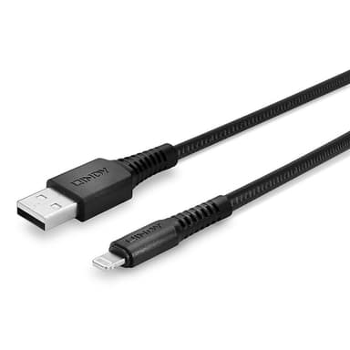 Lindy 3m Reinforced USB Type A to Lightning Charge and Sync Cable view 5