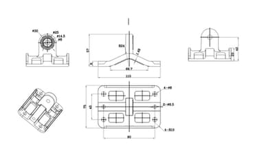SilverNet TILT AND SWIVEL 3 AXIS MOUNTING BRACKET view 6