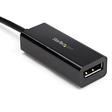 StarTech.com USB C to DisplayPort Adapter - 8K/5K/4K USB Type C to DP 1.4 Alt Mode Video Converter - HBR3/DSC/HDR - 8K 60Hz Thunderbolt 3 Compatible DisplayPort Monitor Display Adapter view 2
