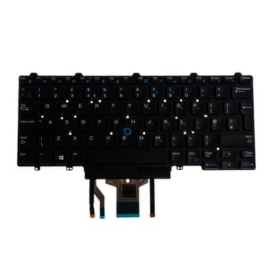 Origin Storage KBD Latitude E7450 UK Layout 83 Keys Backlit Dual Point view 1