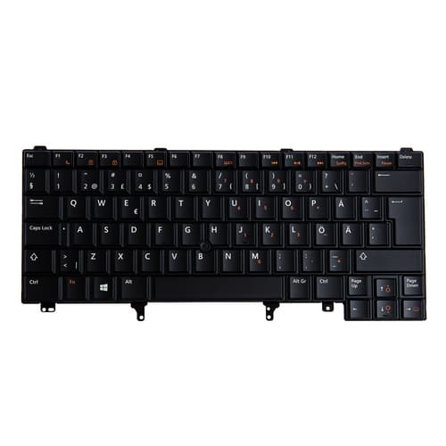 Origin Storage N/B KBD Latitude E6430 Swedish/Finnish Layout 84 Keys Backlit Dual Point