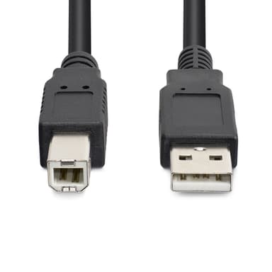 StarTech.com 65ft (20m) Active USB 2.0 A to B Cable, Long USB Cable, USB Printer Cable, 1x USB A (M), 1x USB B (M), Black view 4