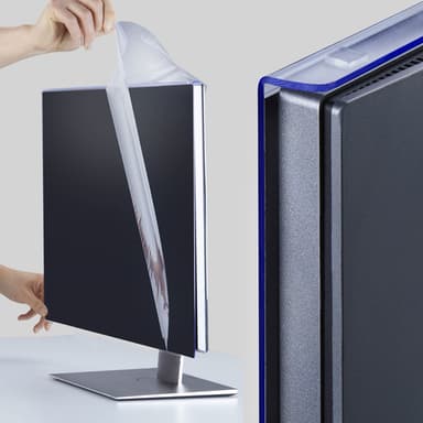 StarTech.com 32-inch 16:9 Computer Monitor Privacy Screen, Hanging Acrylic Filter, Quick-Install Security Shield, Monitor Screen Protector, +/- 30 Deg. View, Glossy, TAA view 5