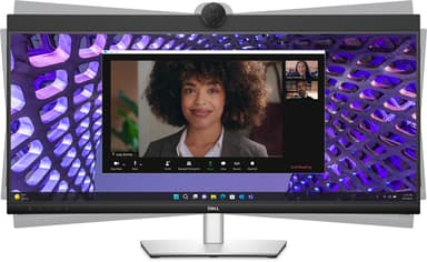 DELL P Series P3424WEB computer monitor 86.7 cm (34.1") 3440 x 1440 pixels 4K Ultra HD LCD Black view 10