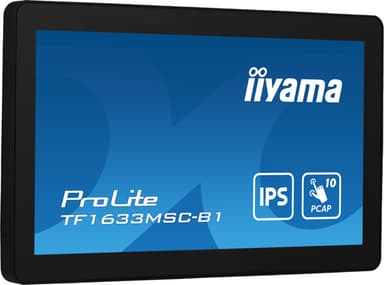 iiyama ProLite TF1633MSC-B1 computer monitor 39.6 cm (15.6") 1920 x 1080 pixels Full HD Touchscreen Black view 5