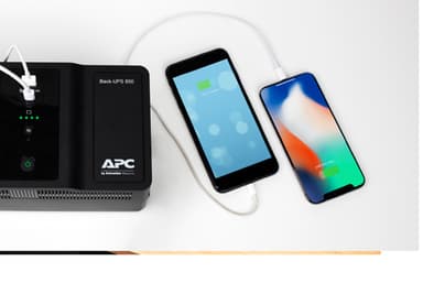 APC Back-UPS BE850G2-GR - Emergency power supply 8x socket, 850VA, 2 USB chargers, 1 USB data port view 16