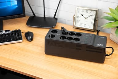 APC Back-UPS BE850G2-GR - Emergency power supply 8x socket, 850VA, 2 USB chargers, 1 USB data port view 8