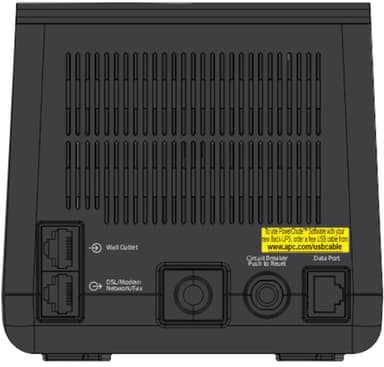 APC Back-UPS BE850G2-GR - Emergency power supply 8x socket, 850VA, 2 USB chargers, 1 USB data port view 9