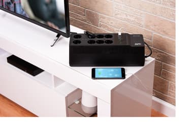 APC Back-UPS 650VA 230V 1 USB charging port - (Offline-) USV uninterruptible power supply (UPS) Standby (Offline) 0.65 kVA 400 W 8 AC outlet(s) view 3