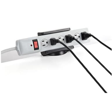 StarTech.com Universal Power Strip Desk Mount - Adjustable - Table Clamp Power Strip Holder view 5