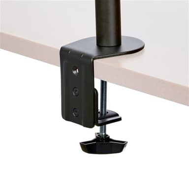 StarTech.com Desk Mount Dual Monitor Arm - Desk Clamp / Grommet VESA Monitor Mount for up to 32" (17.6lb/8kg) Displays - Ergonomic Articulating Monitor Arm - Height Adjustable/Tilt/Swivel/Rotating view 7