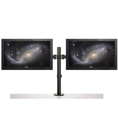 StarTech.com Desk Mount Dual Monitor Arm - Desk Clamp / Grommet VESA Monitor Mount for up to 32" (17.6lb/8kg) Displays - Ergonomic Articulating Monitor Arm - Height Adjustable/Tilt/Swivel/Rotating view 10
