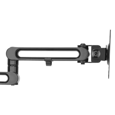 StarTech.com Desk Mount Dual Monitor Arm - Desk Clamp VESA Compatible Monitor Mount for up to 32" (17.6lb/8kg) Displays - Ergonomic Articulating Monitor Arm - Height Adjustable/Tilt/Swivel/Rotating view 4