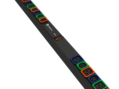 Vertiv U1072L power distribution unit (PDU) 36 AC outlet(s) 0U Black view 2