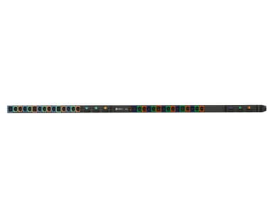 Vertiv U1073L power distribution unit (PDU) 30 AC outlet(s) 0U Black view 3