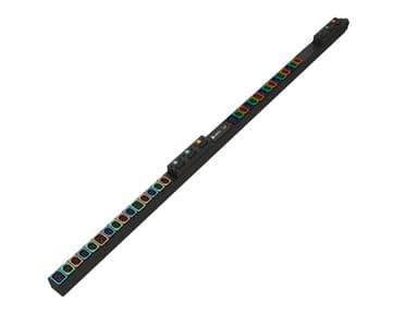 Vertiv U1073L power distribution unit (PDU) 30 AC outlet(s) 0U Black view 1